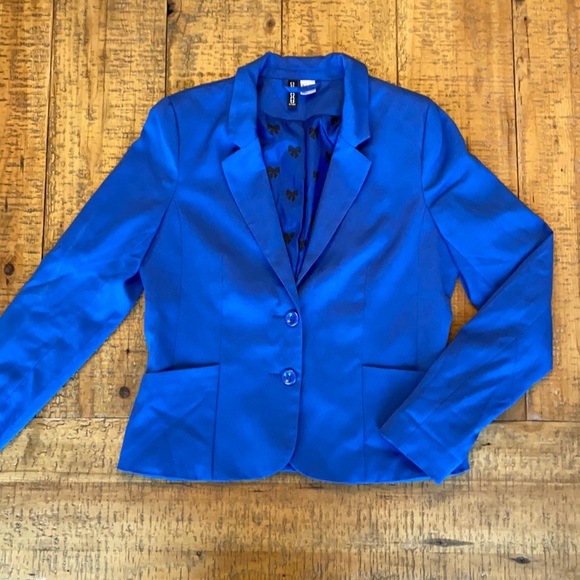 H&M blue blazer